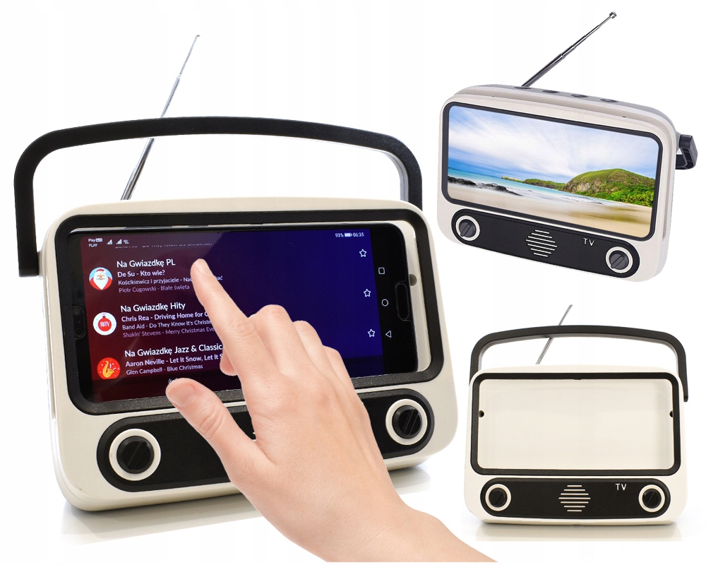 Idealny pomysł na prezent dla Dziecka Nastolatki Głośnik z Radiem Uchwytem