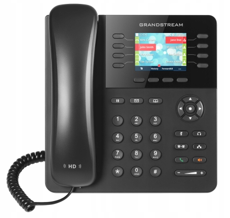 телефон VoIP Grandstream GXP2135 чорний 8 облікових записів SIP код виробника GXP2135