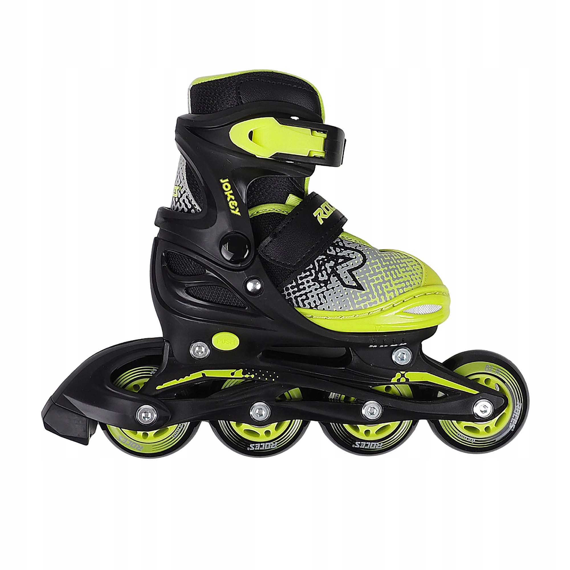 Rolki dziecięce Roces Jokey X Boy black/lime EU
