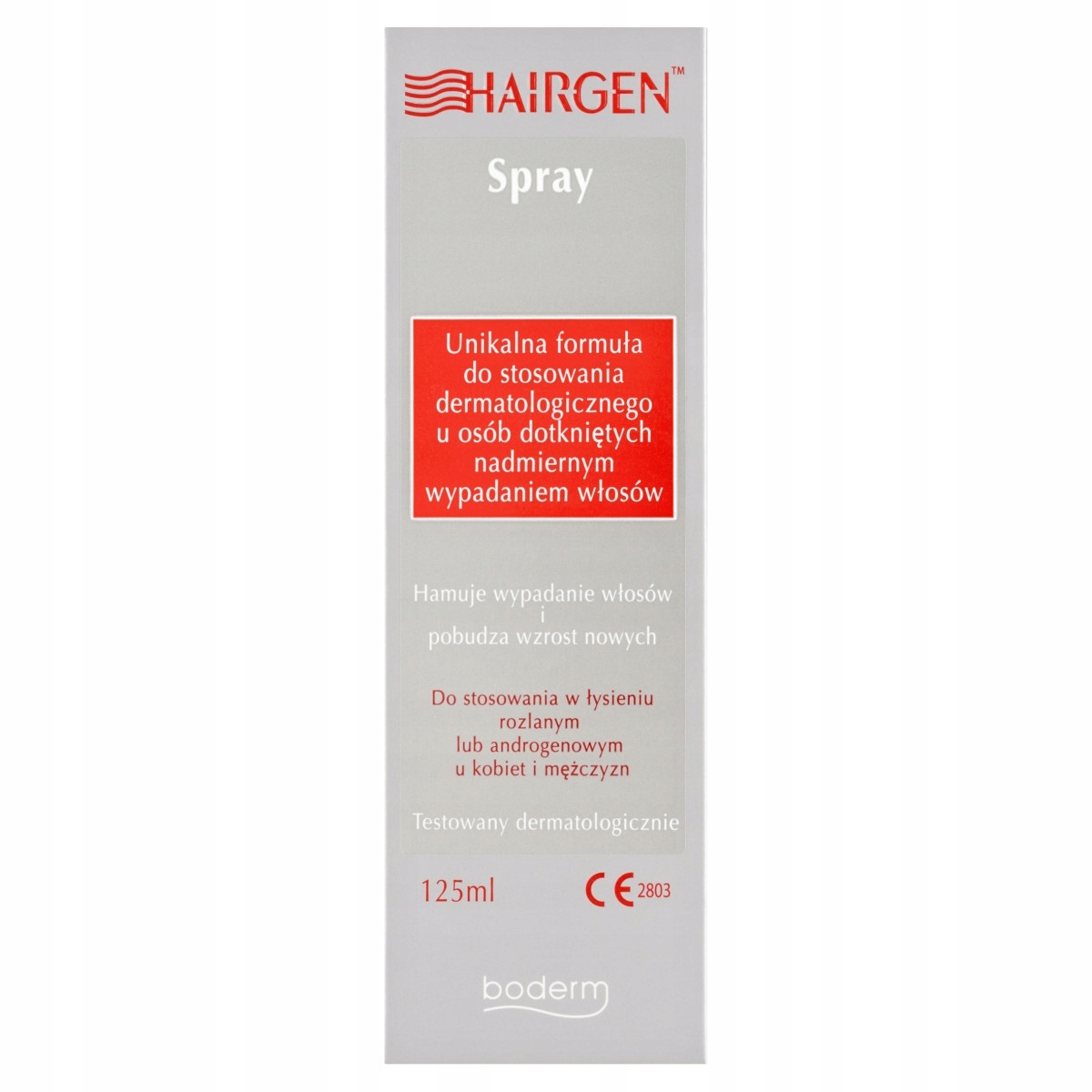 Hairgen sprej 125 ml
