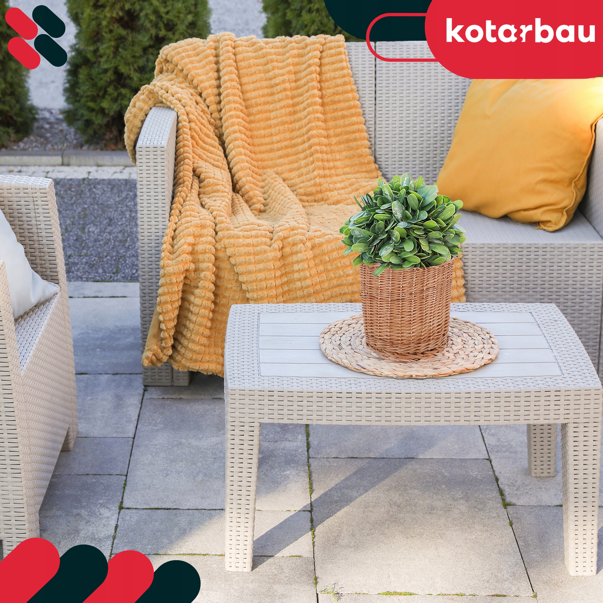 2x OSŁONKA WIKLINOWA NATURALNA DONICZKA PLECIONA KOSZYK KWIATY ROŚLINY Fi28 Marka Kotarbau