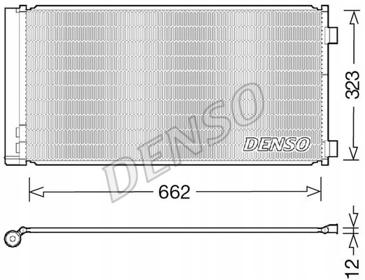Радиатор кондиционера MINI DCN05103