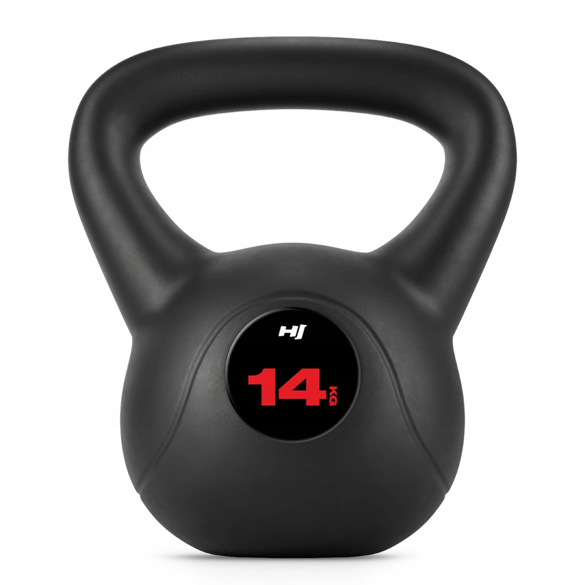 Kettlebell winylowy 14kg odważnik hantel ciężarek do ćwiczeń treningu ketla