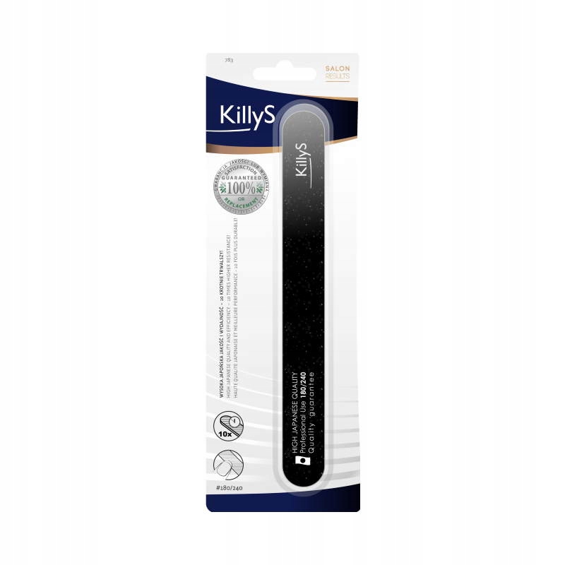 

Killys Pilnik Do Paznokci Prosty 180/240 1 szt.