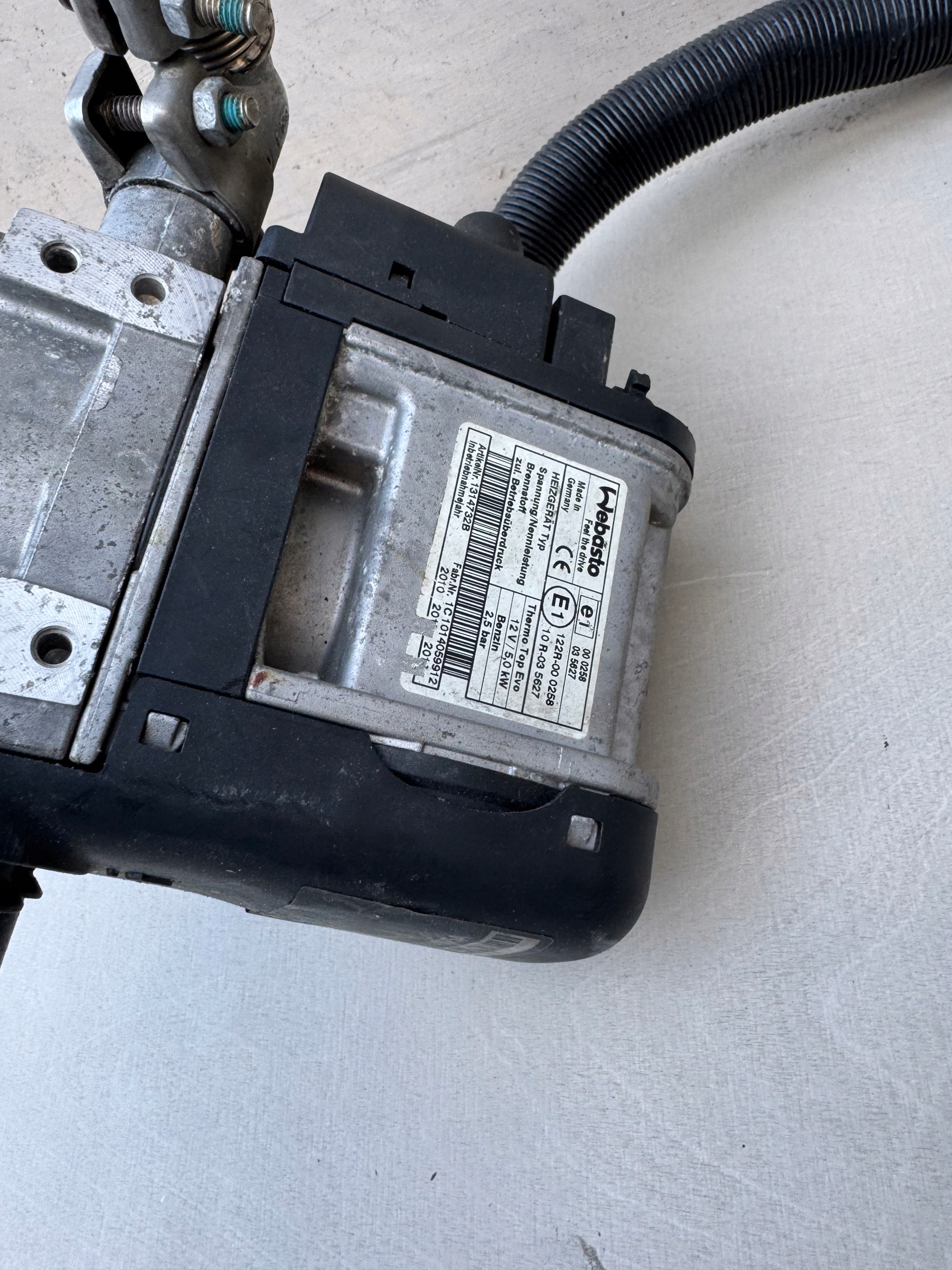 WEBASTO OPEL ASTRA J IV 4 1314975A KOMPLET Essence 1.4 1.6