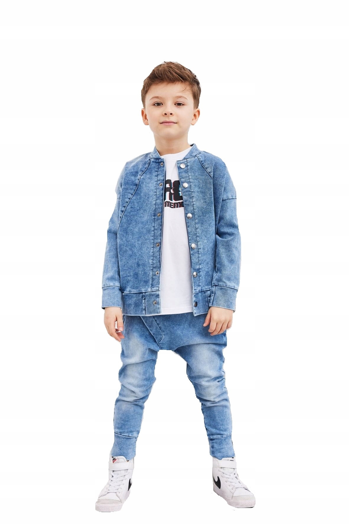 

Spodnie jeansowe niebieskie All For Kids 116 122