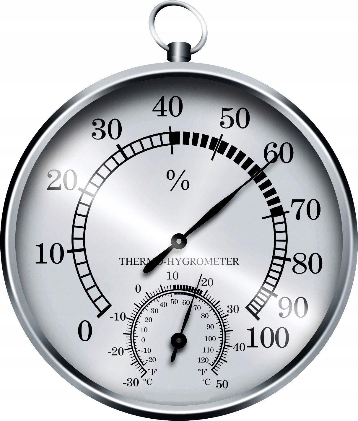 WISZĄCA STACJA POGODY POGODOWA HIGROMETR TERMOMETR