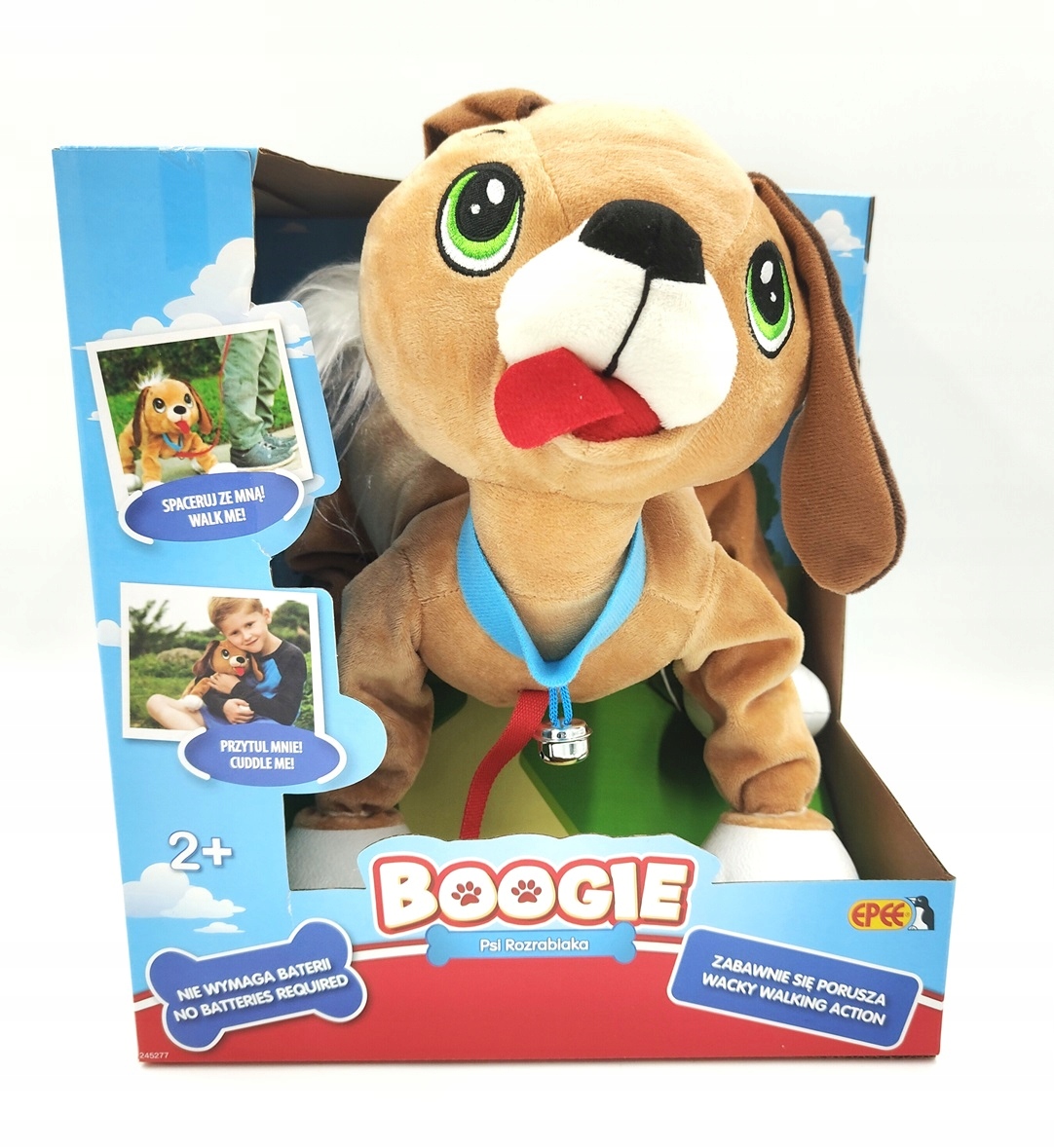 Boogie Bugi Rozrabiaka Zabawny Pies Na Smyczy Przyjaciel Dziecka