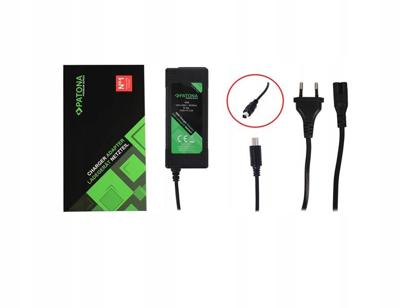 Nabíječka pro Xiaomi Mi Electric Scooter Patona 42V/2A M365/PRO/PRO2