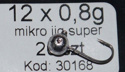 

Główka Jigowa Bushido size 12 0,8G