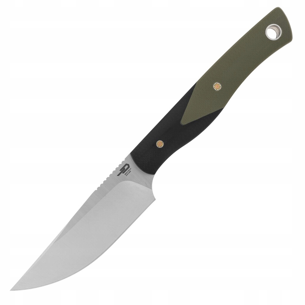 Nůž s pouzdrem Edc Bestech Heidi Blacksmith No. 1 G10 Black/Green