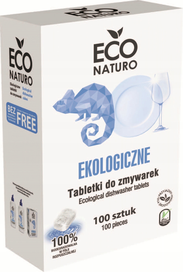 Levně Ekologické tablety do myčky 100 kusů Eco Naturo