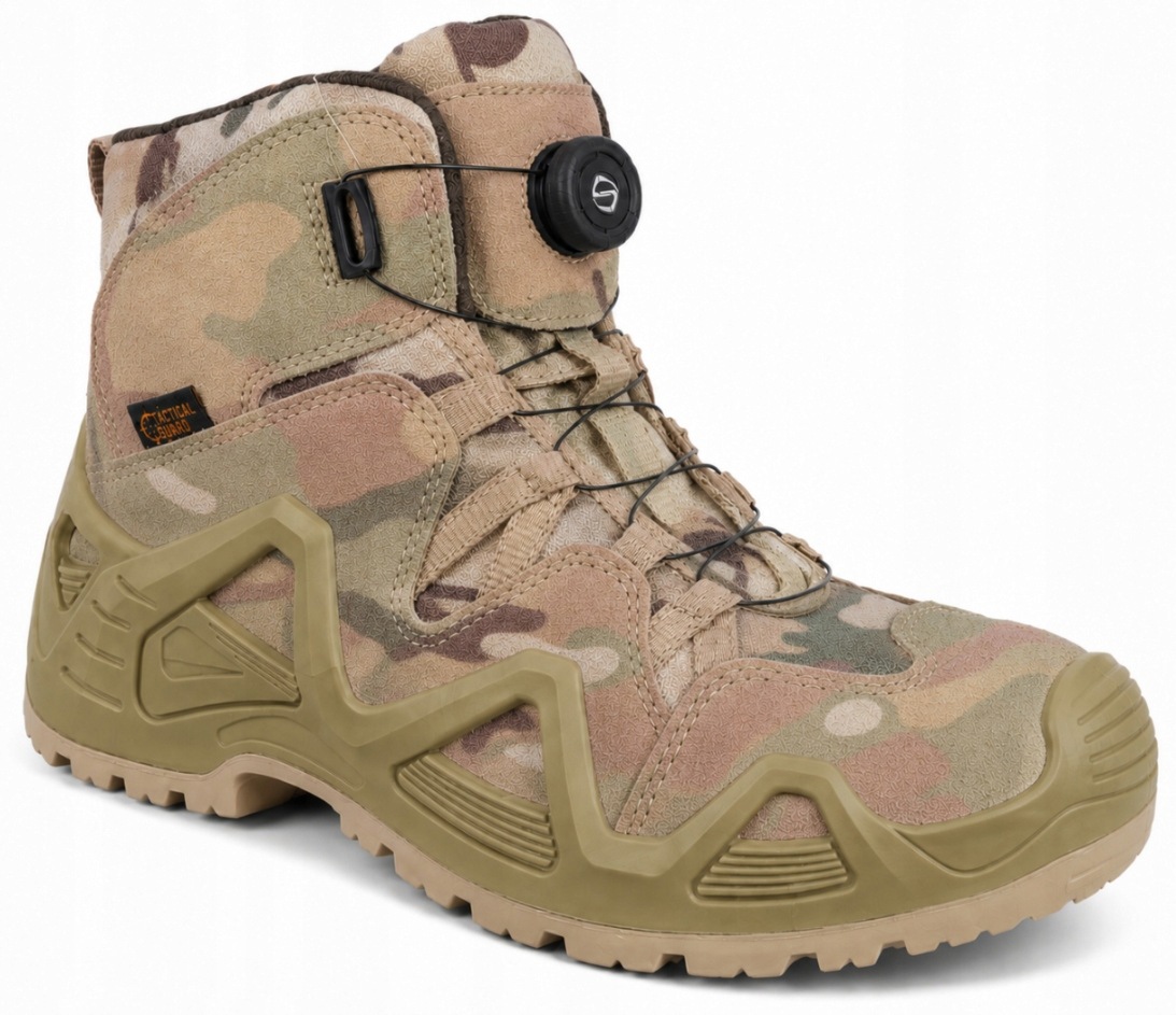 Buty Taktyczne trekkingowe Wysokie męskie wojskowe Motor robocze Moro 43