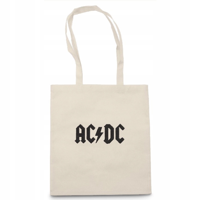 

Torba bawelniana Acdc hardrock Eko ecru