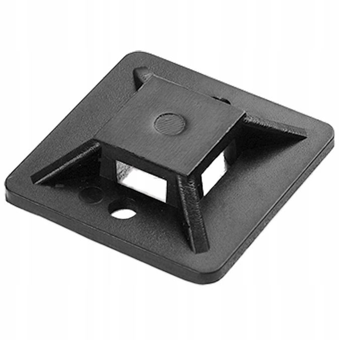 

Uchyt opaski kablowej, samoprzylepny, 20x20 mm, cz