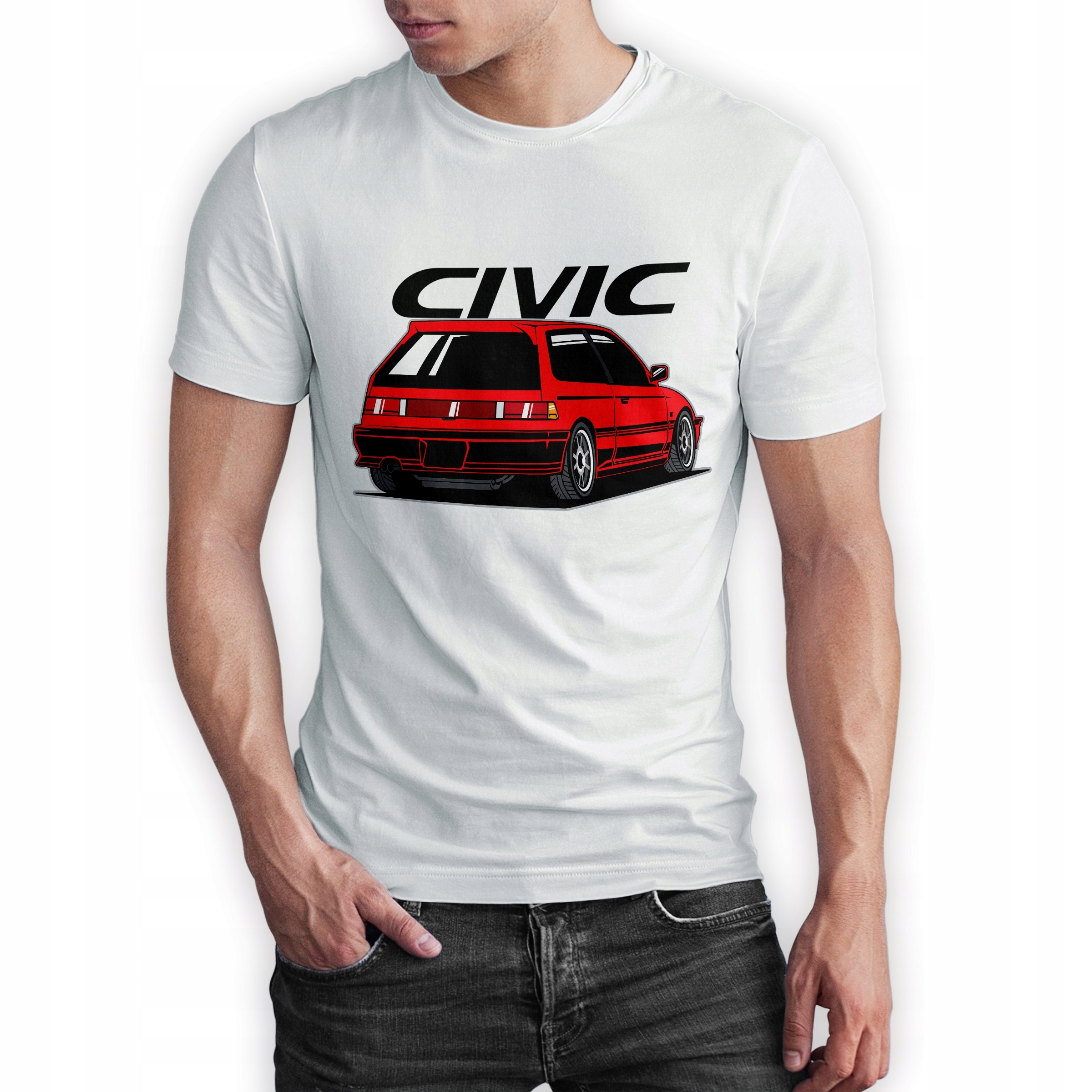 

Koszulka t-shirt Honda CIVIC Japan Biała XL