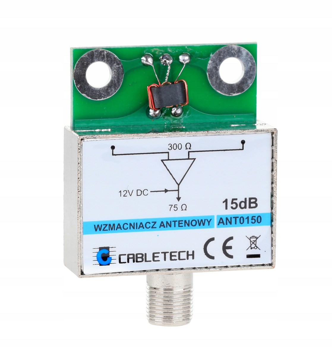 ANT0150 Wzmacniacz antenowy ekranowany 15dB Cable