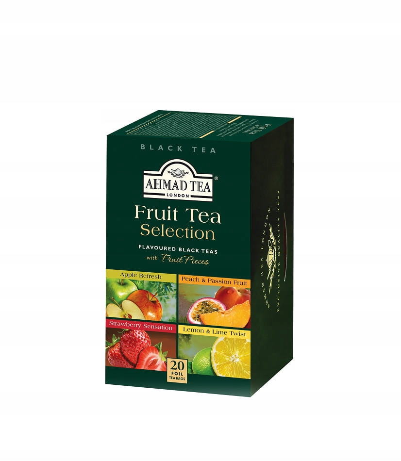Levně Ahmad Fruit Tea Selection 4x5x2g obalovaná