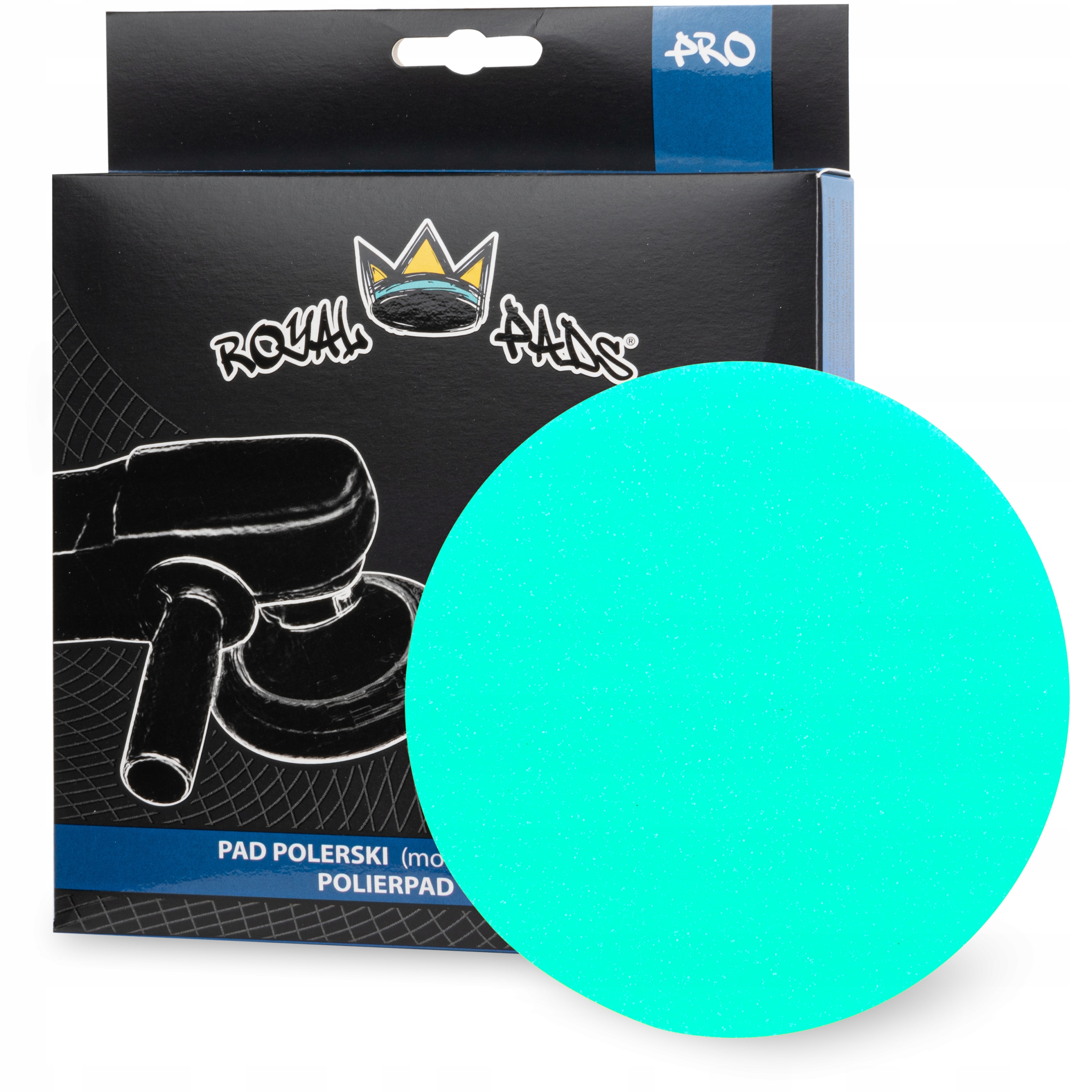 Royal Pads Pro Finish Pad 130/145mm Bardzo Miękka Gąbka Polerska Na Rotację
