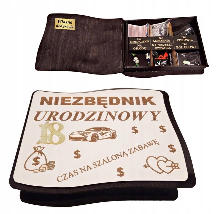 

Niezbędnik śmieszny 18 40 50 60 urodziny