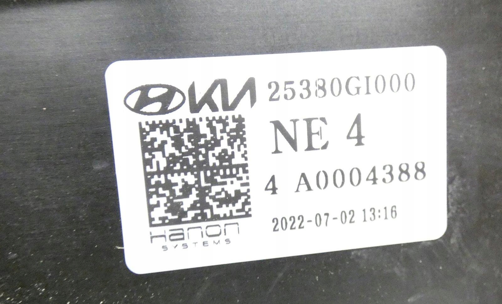 HYUNDAI IONIQ 25304GI000 2016- ventilátor chladiče obal