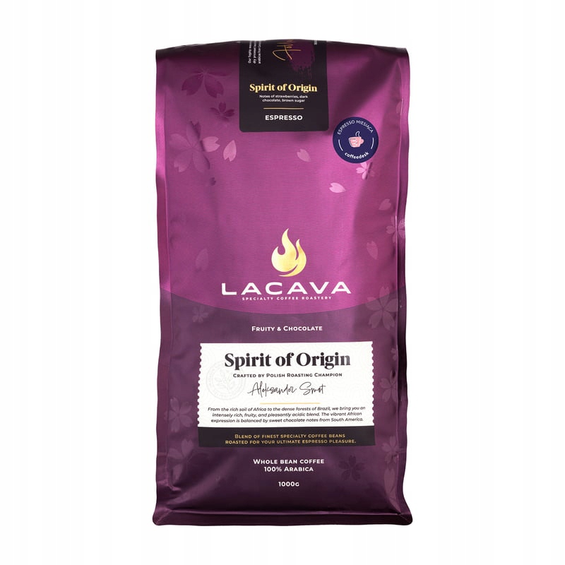 LaCava Spirit of Origin Espresso kawa ziarnista 1kg