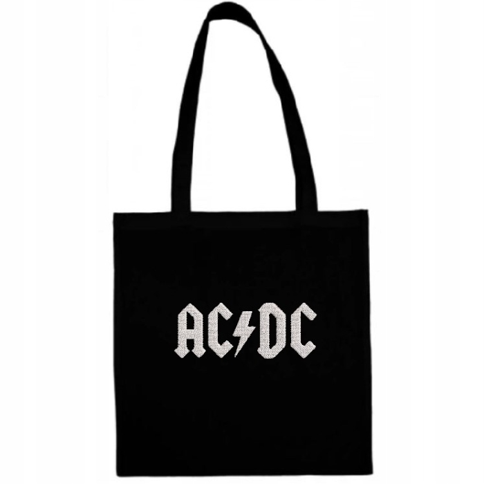 

Torba bawelniana Acdc czarna Eko