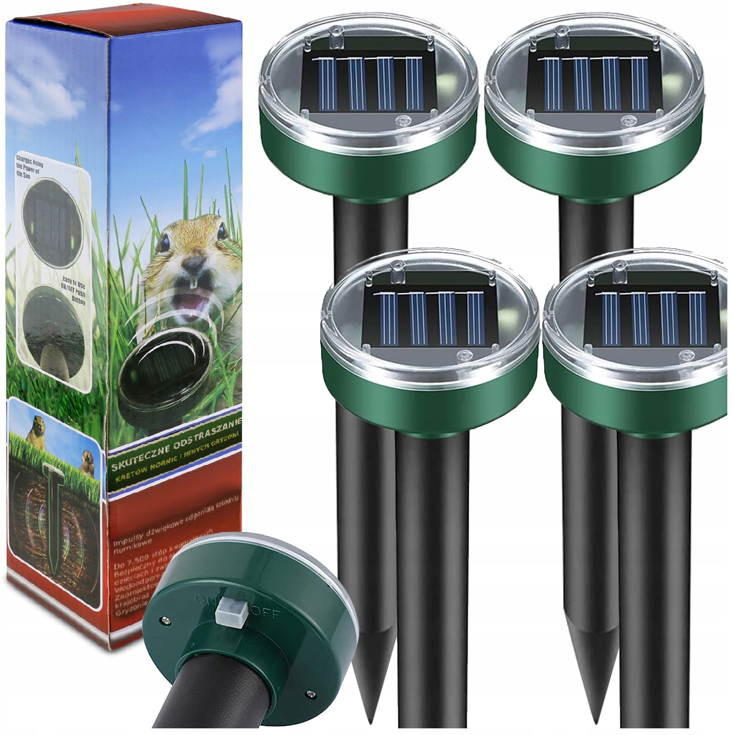 

Odstraszacz Na Krety solarny kretów nornice Mocny