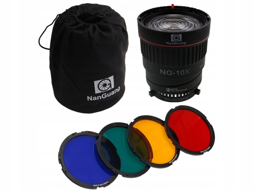 

Soczewka Fresnela mocowanie Bowens 4 Filtry NG-10X