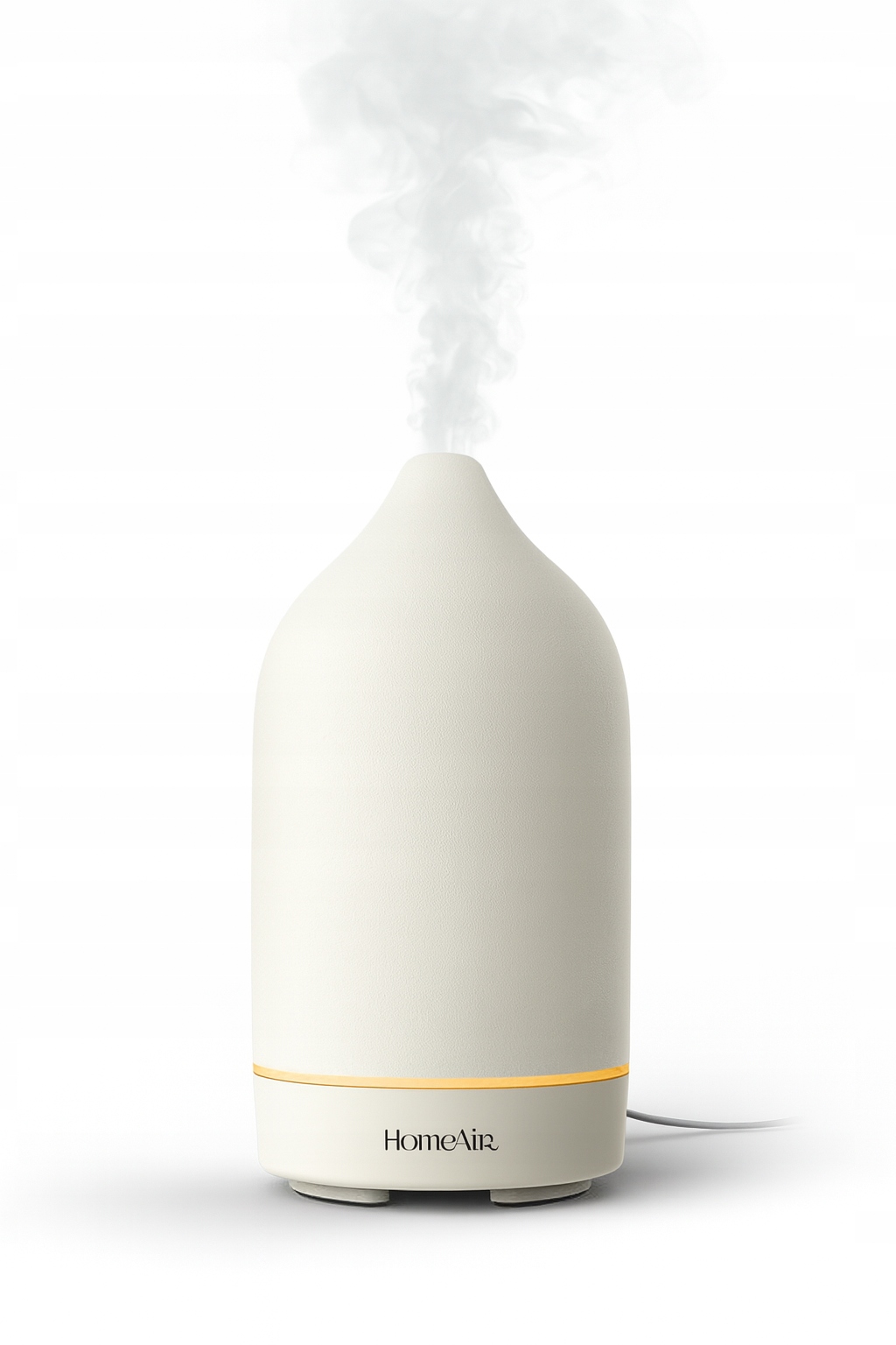 Zvlhčovač vzduchu Aromatizer Difuzér Aromatická keramická lampička Bílá