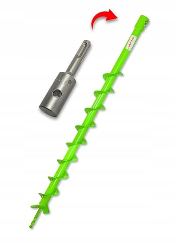 Werhe Vrták do půdy 50D s adaptérem Sds Plus