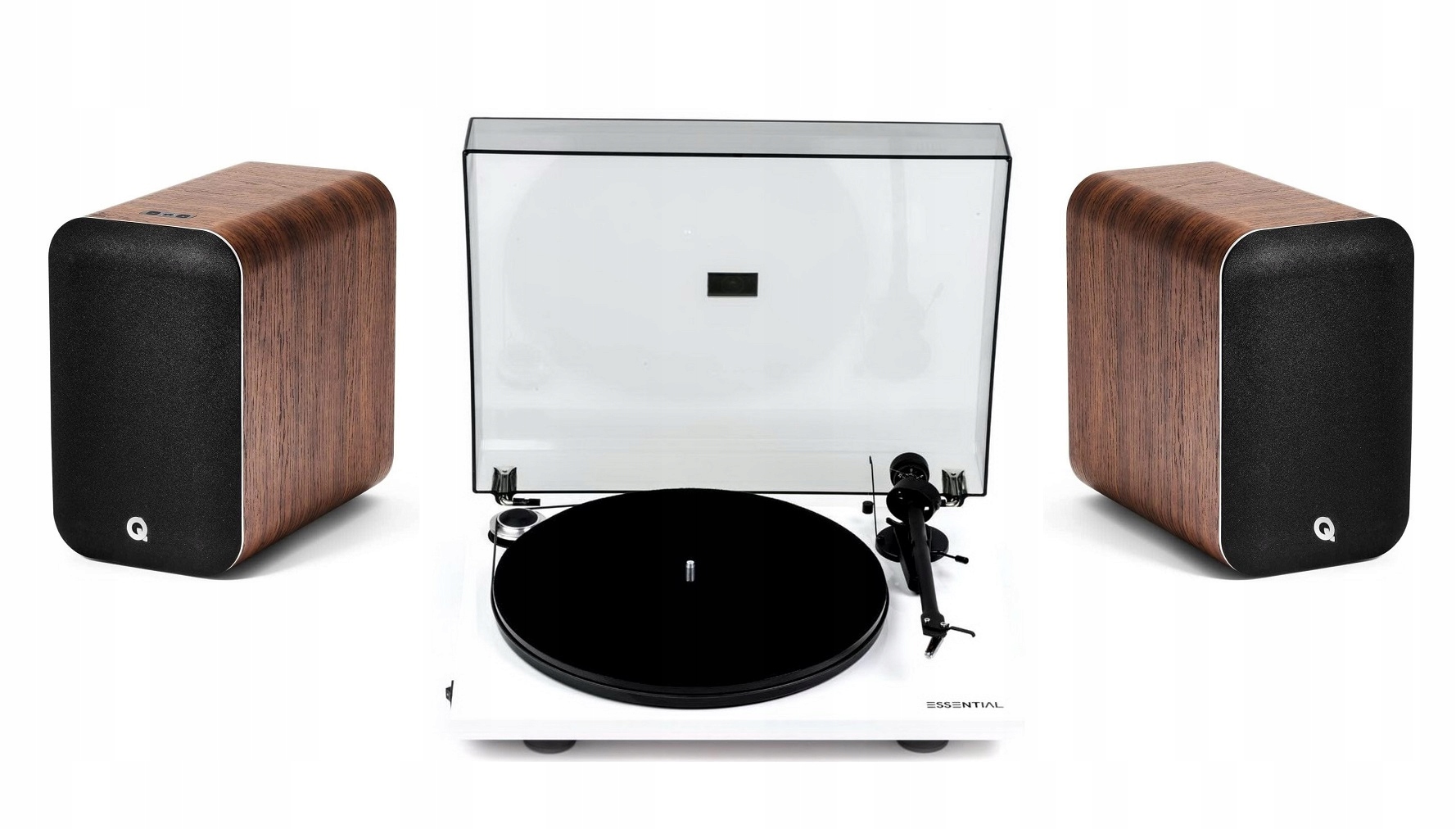 Pro-ject Essential III Phono DC Q Acoustics M20 Hd Sada Pro Vinyly