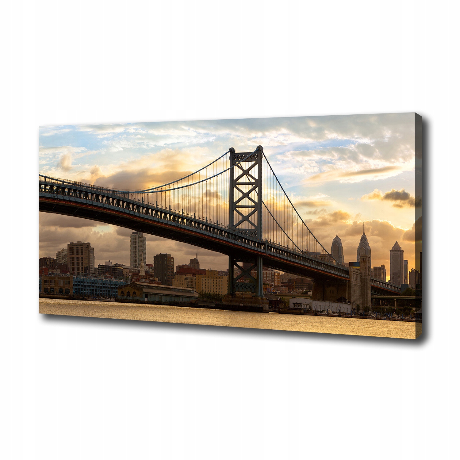 

Foto obraz na płótnie Most Philadelphia 100x50 cm