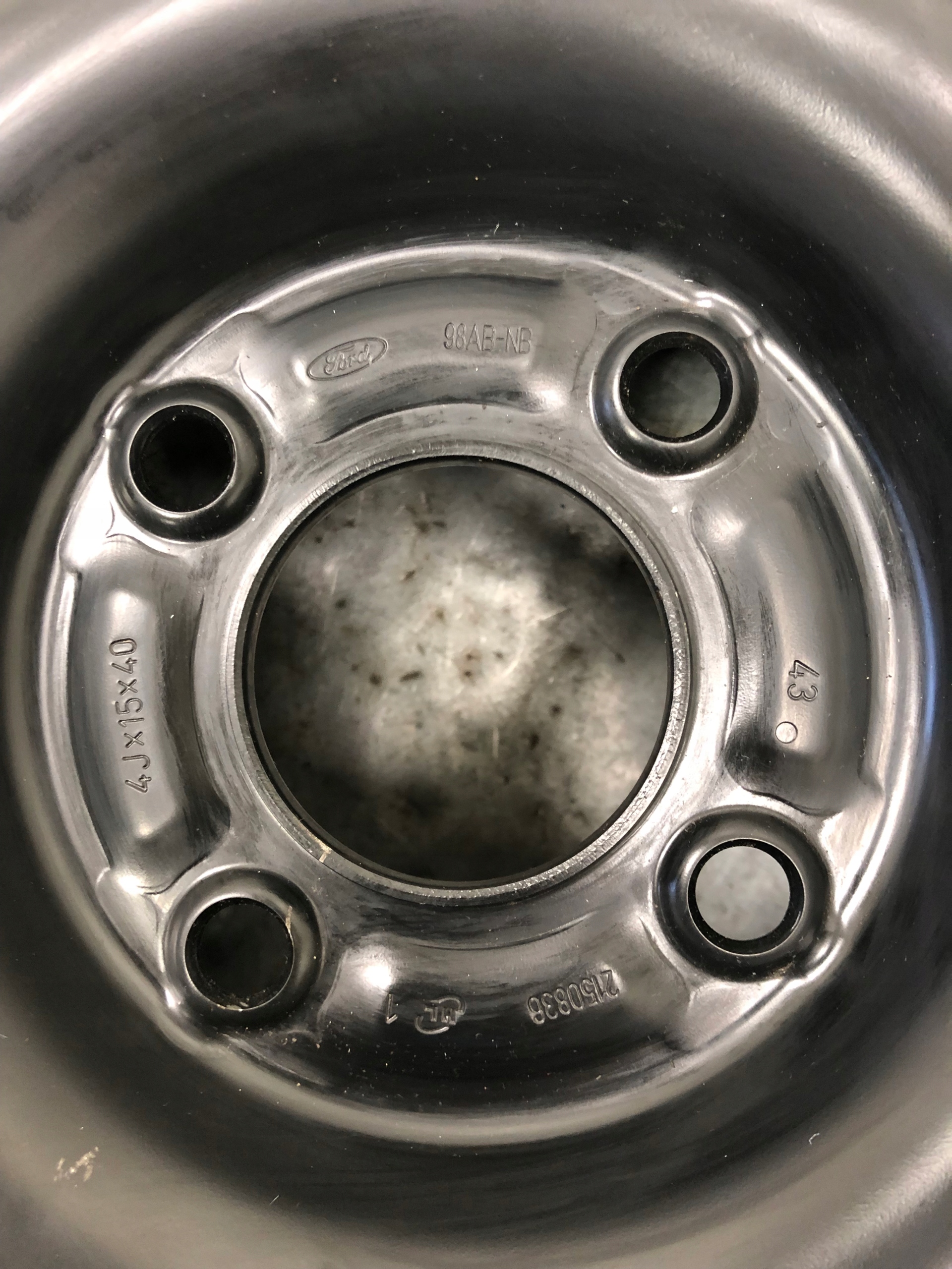 wheel spare 15" FORD FUSION 98AB-NB