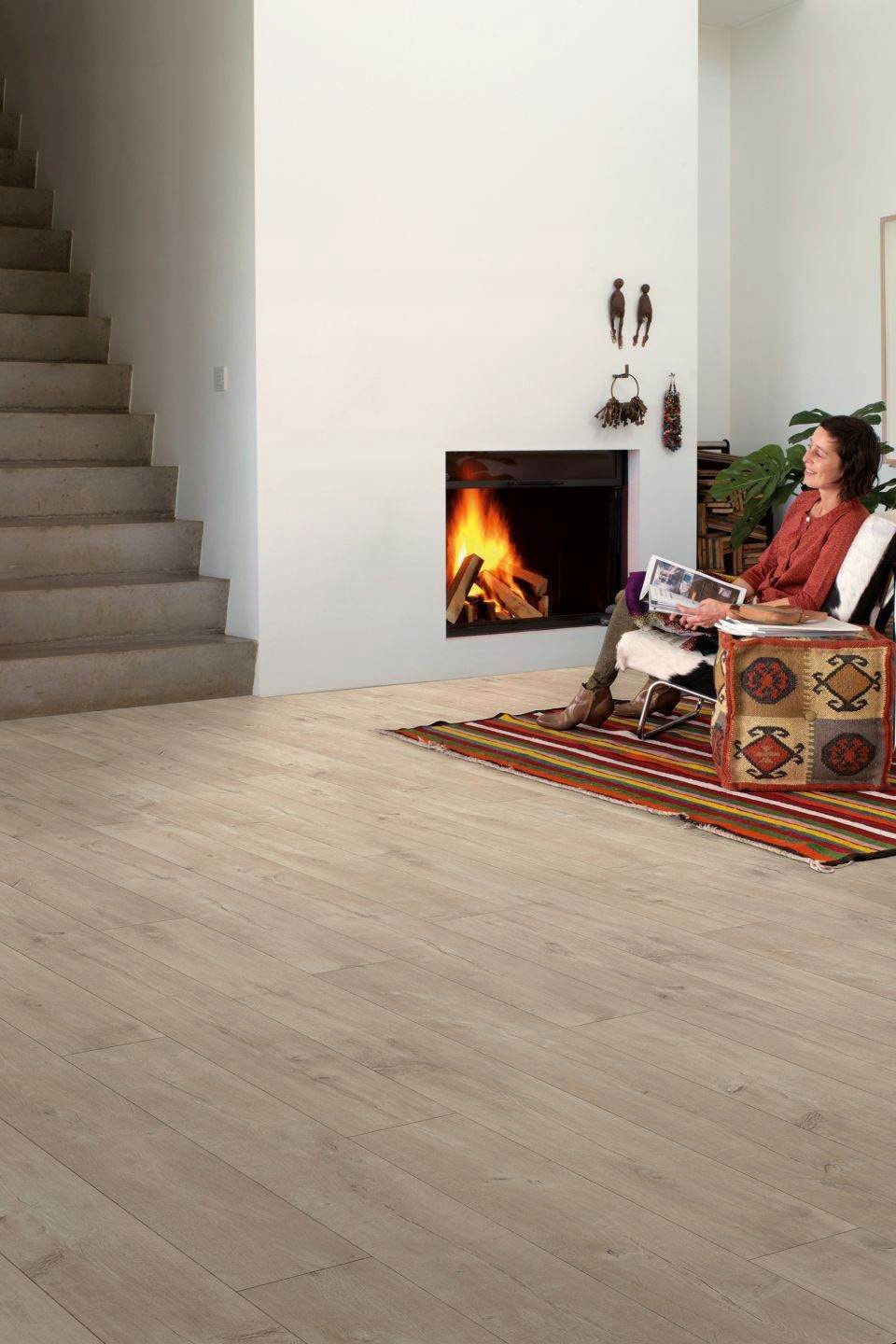 Panel podłogowy AC4 DĄB NATURALNY DOMINICANO 2,52m Rodzaj panele laminowane