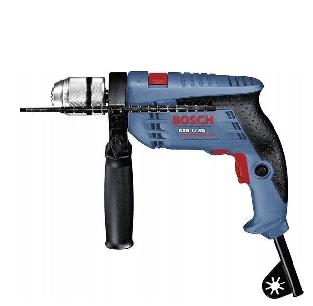 BOSCH Professional GSB 13 RE 600W Wiertarka Udarowa z Głębokościomierzem — miniatura 9