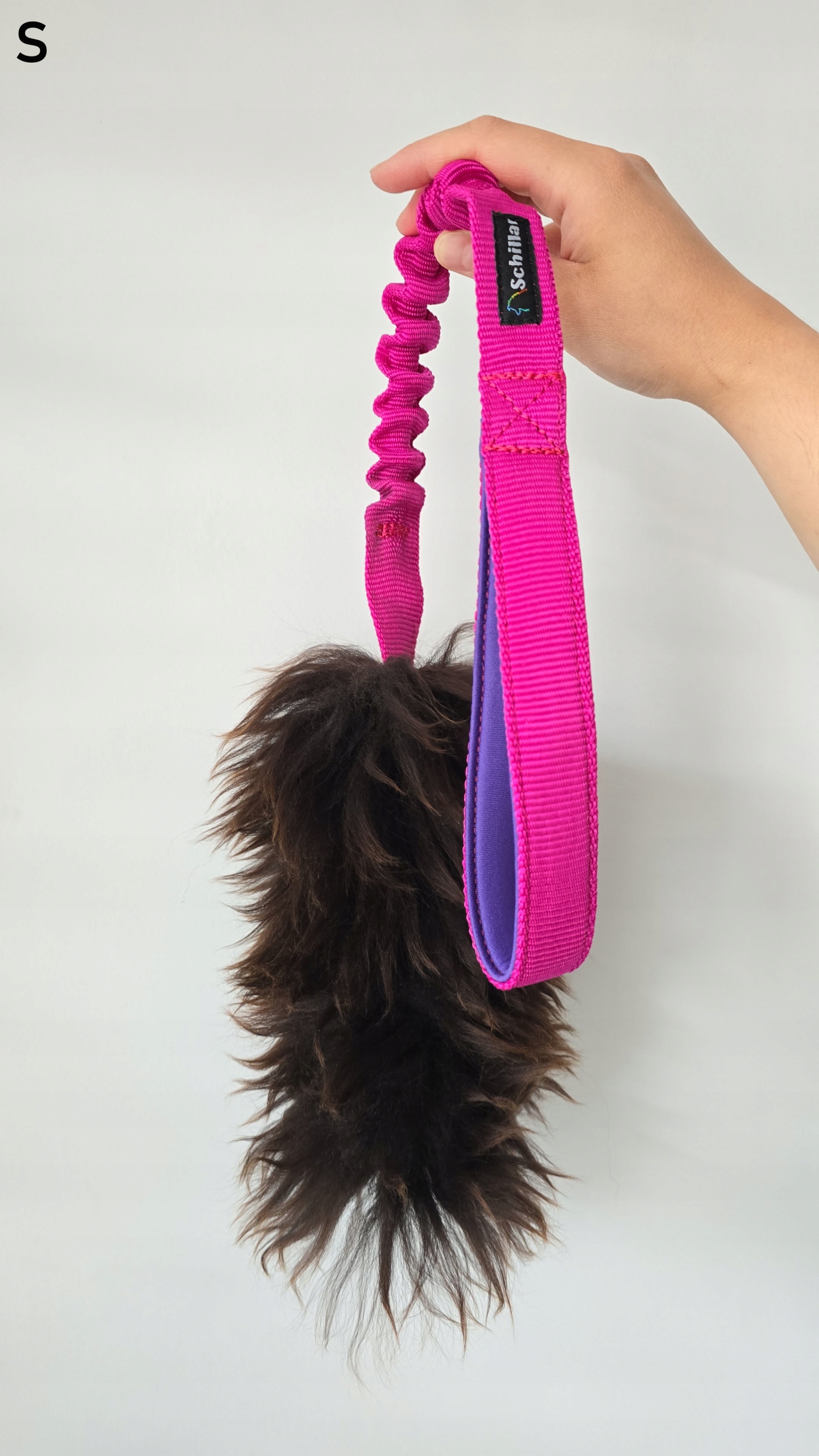 Levně Přetahovadlo hračka z přírodní ovce velikost S pro psa hnědá