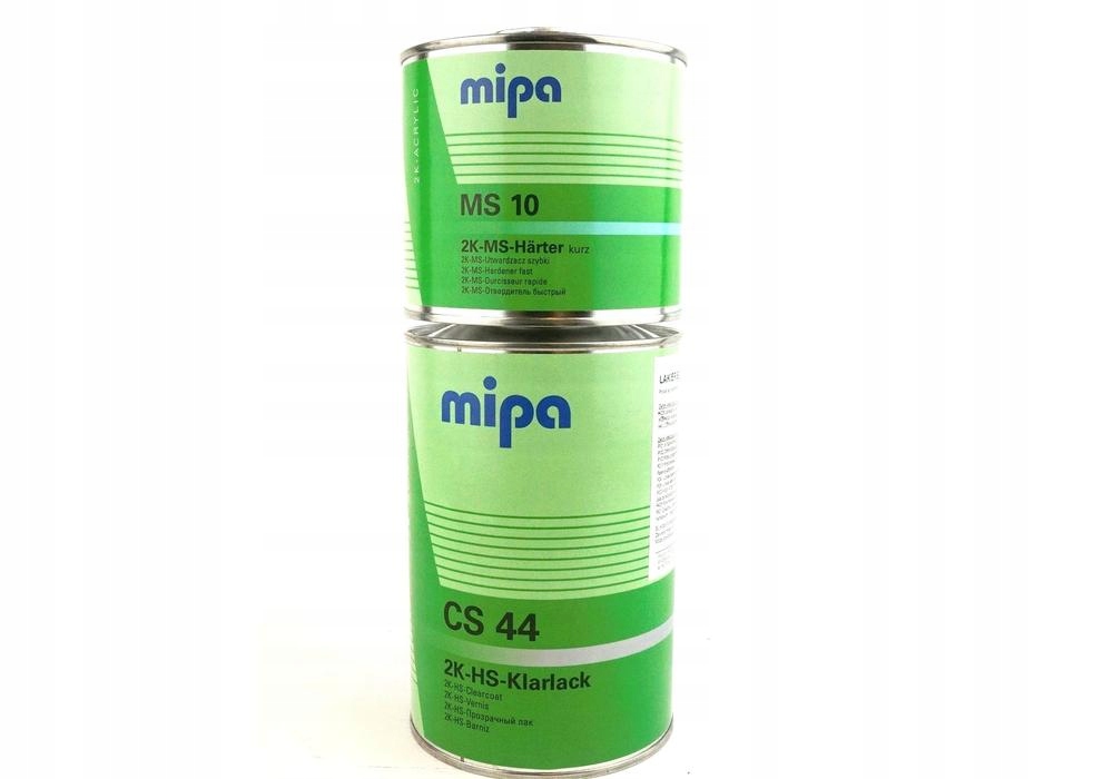 MIPA LAKIER BEZBARWNY CS44 1L+UTW HS 1,5L KPL