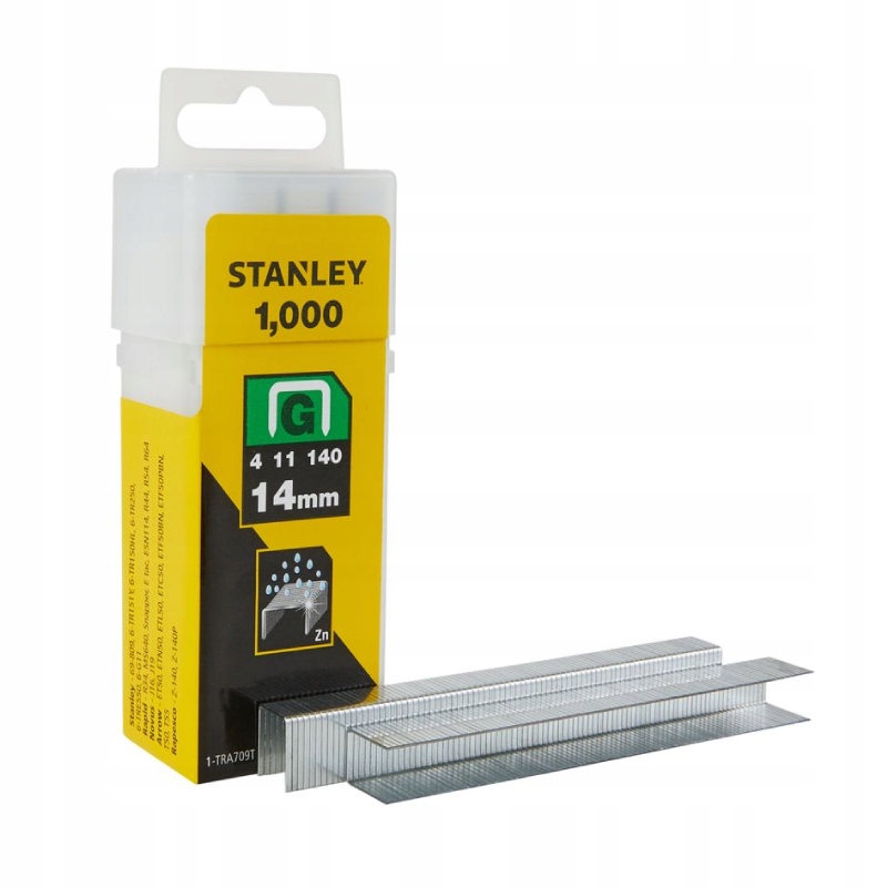 

Zszywka Zszywki G 14mm 1000szt Stanley 1-TRA709T