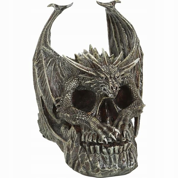 Lebka Draco Dragon Skull Dekorácia Figúrka z Anglicka