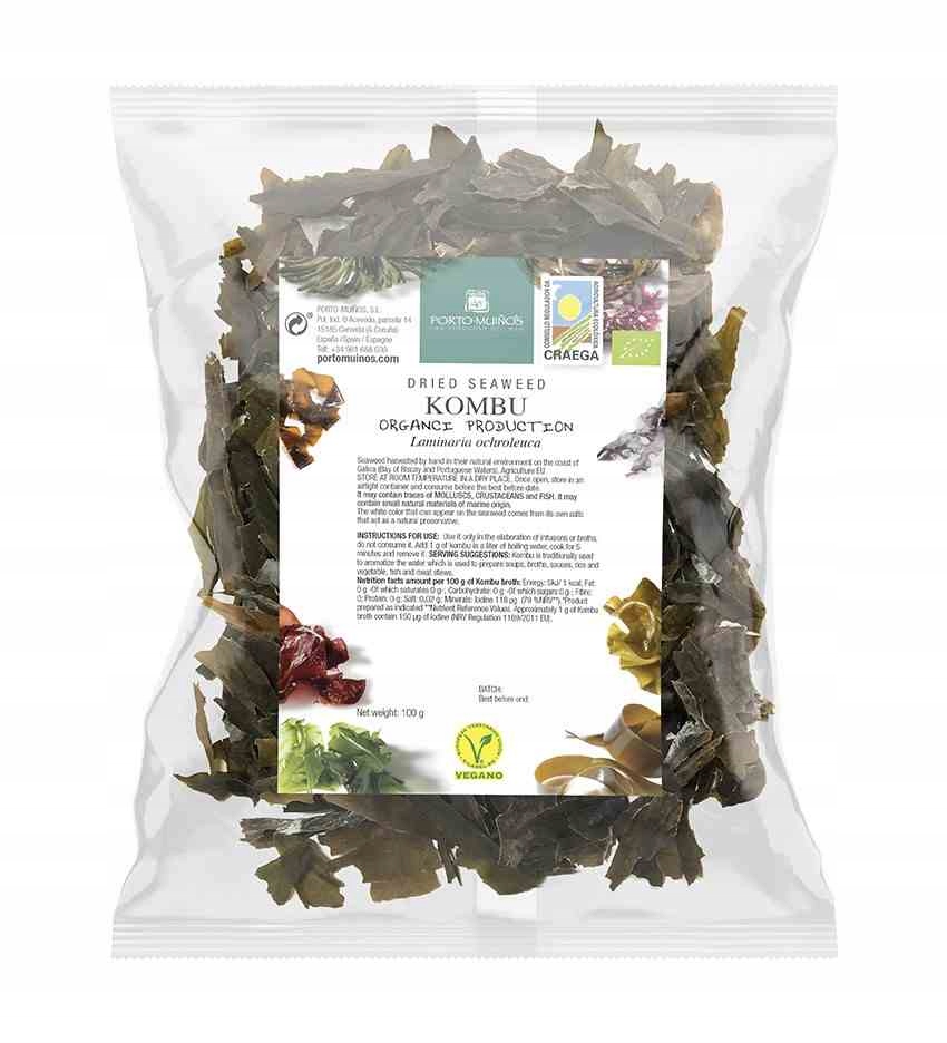 

Algi Morskie Suszone Kombu Bio 100 g