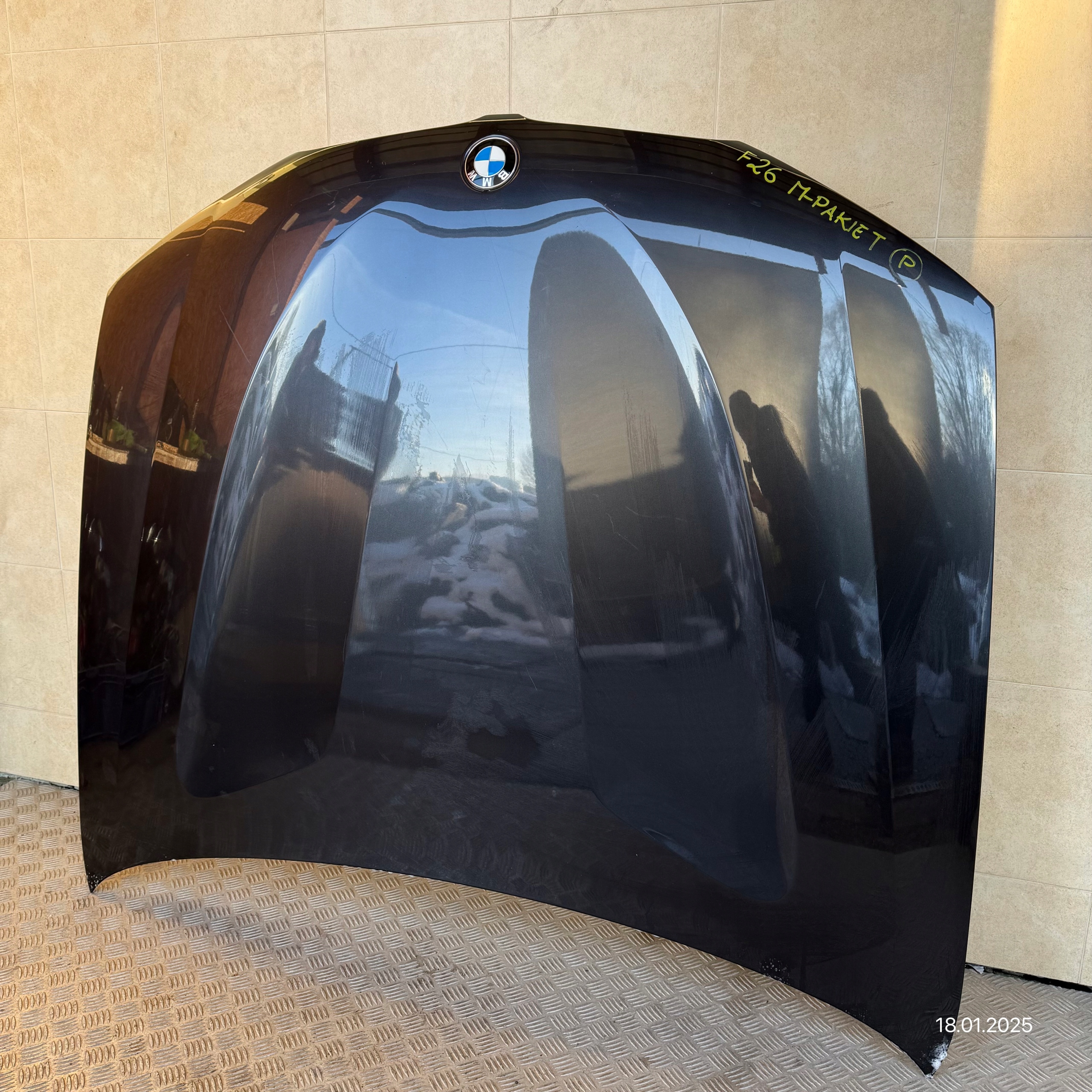 bonnet front complete BMW X4 F26 m-packet 2016 ROK