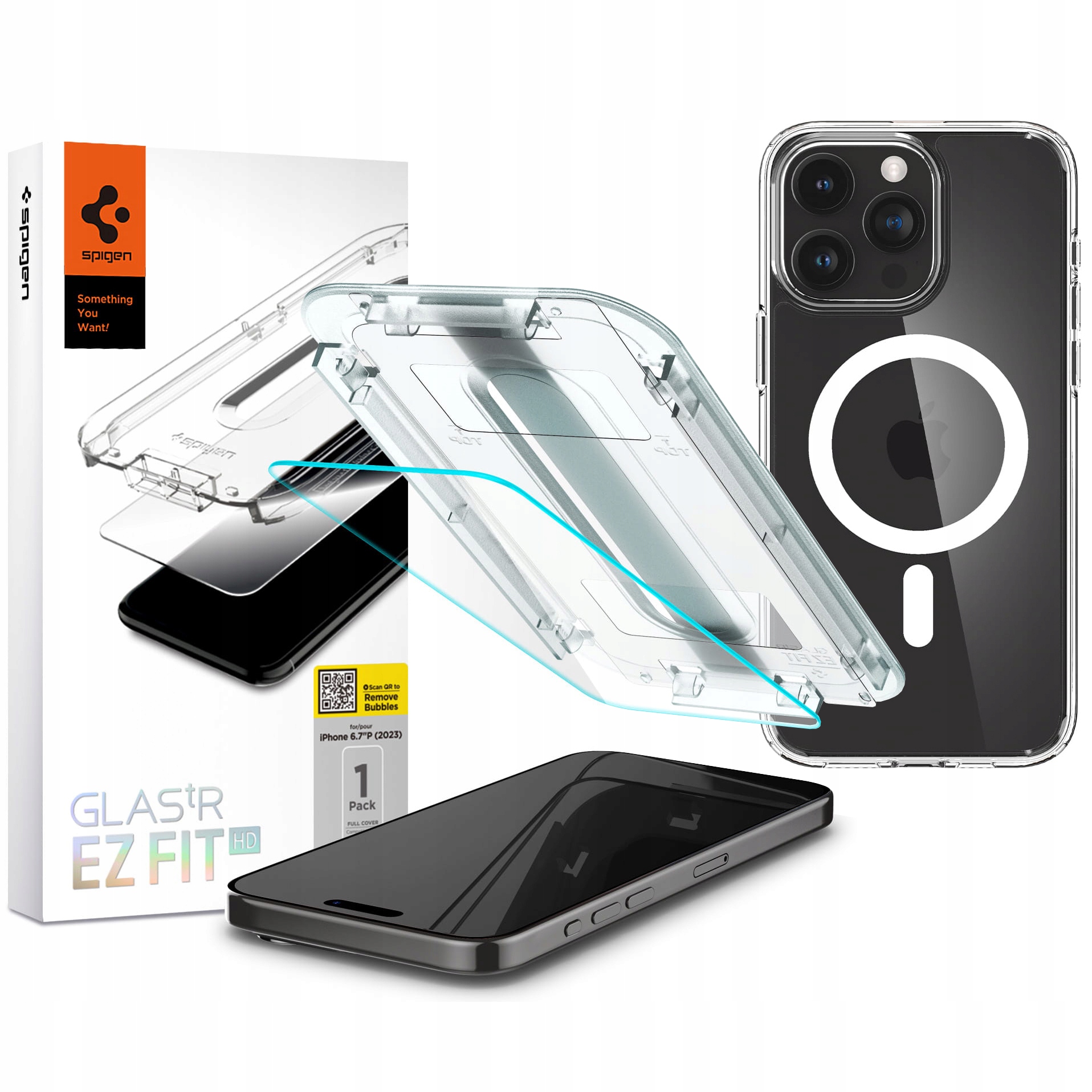 Pouzdro sklo Spigen pro Apple iPhone 15 Pro Max pouzdro kryt