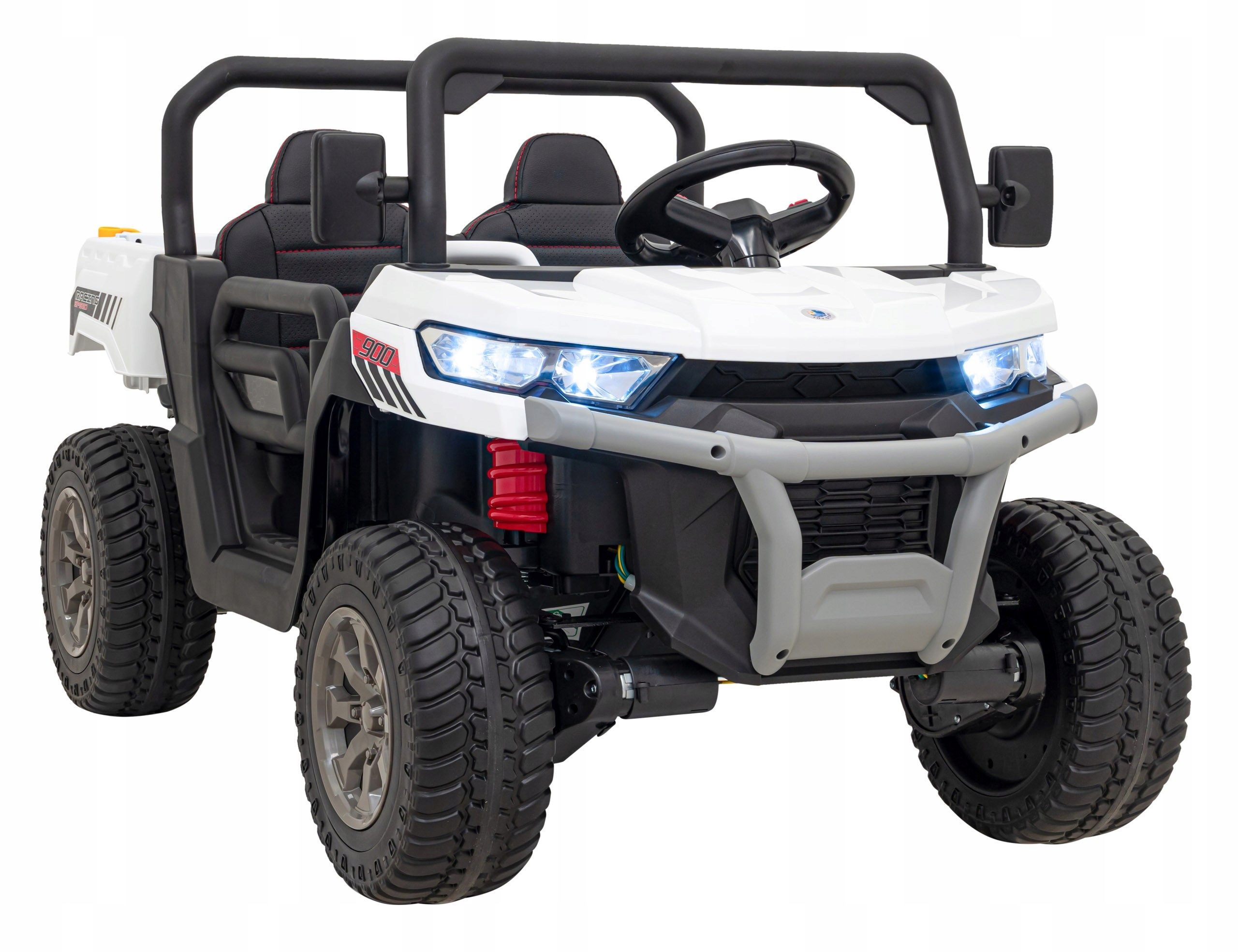autko dla dzieci na akumulator Pick-Up Speed 900 4x45W przyczepka Prawko