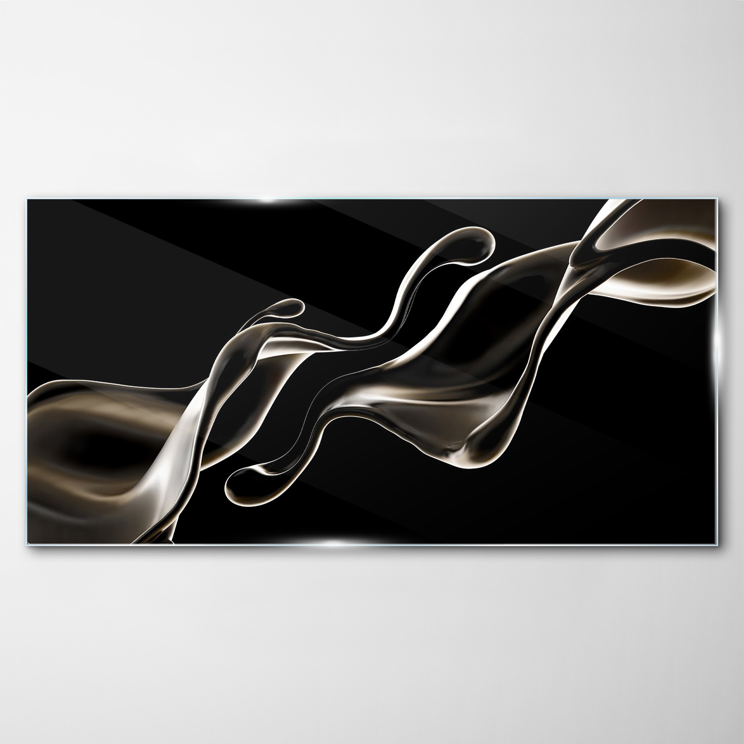

Obraz szklany na ścianę Abstrakcja ciecz 100x50 cm