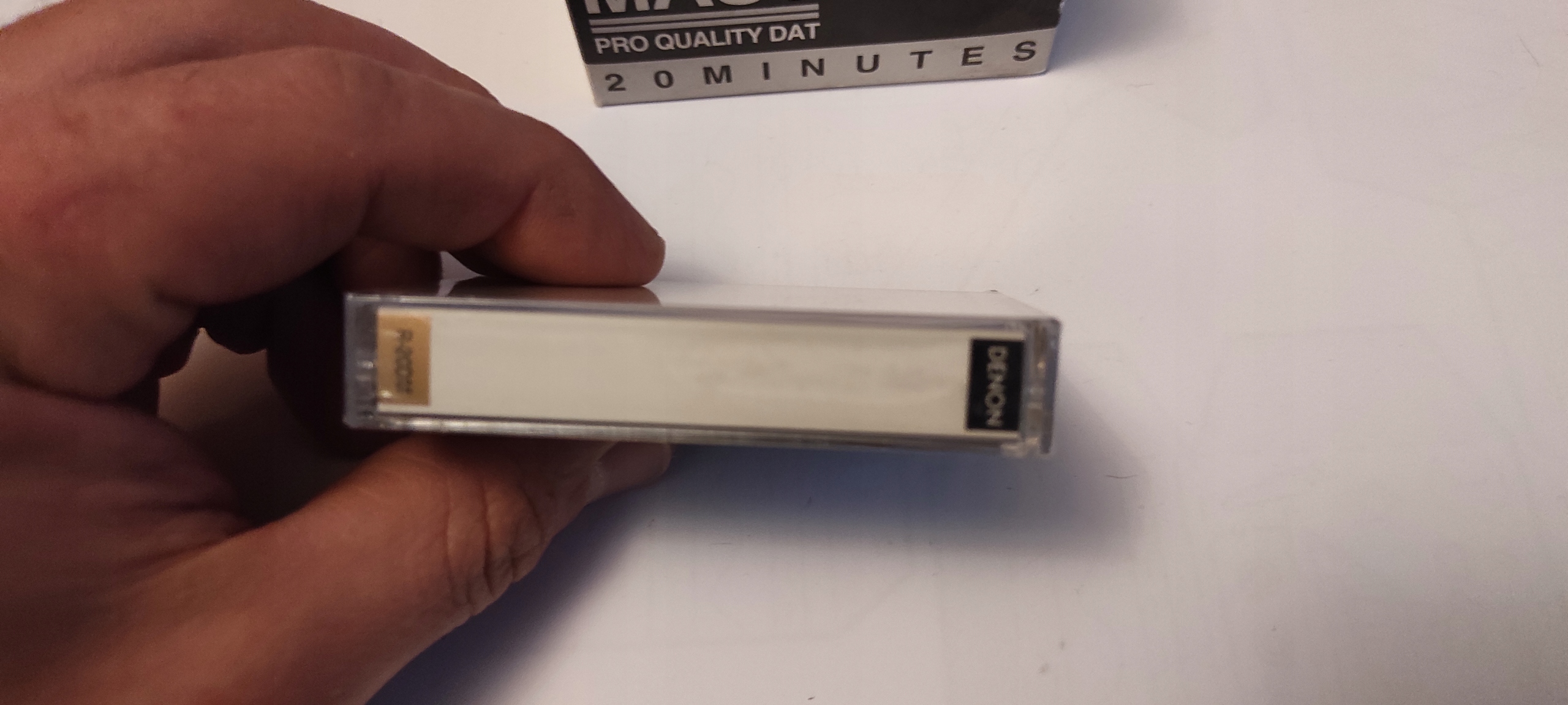 Kaseta DAT DENON R-20DM Demo Master NOS #2315 Model R-20DM Demo Master