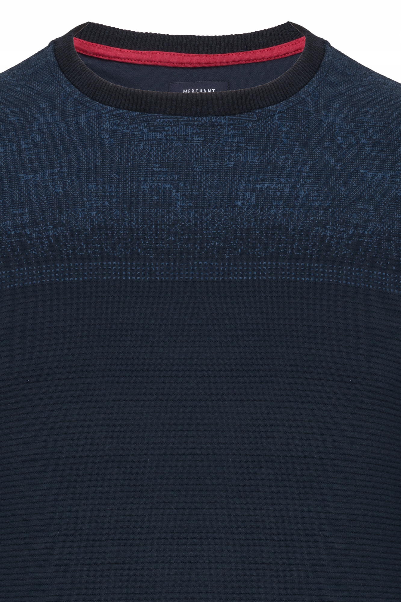 BLUZA MĘSKA GRANATOWA WZÓR PRĄŻĘK ŚCIĄGACZ: L Model B8107