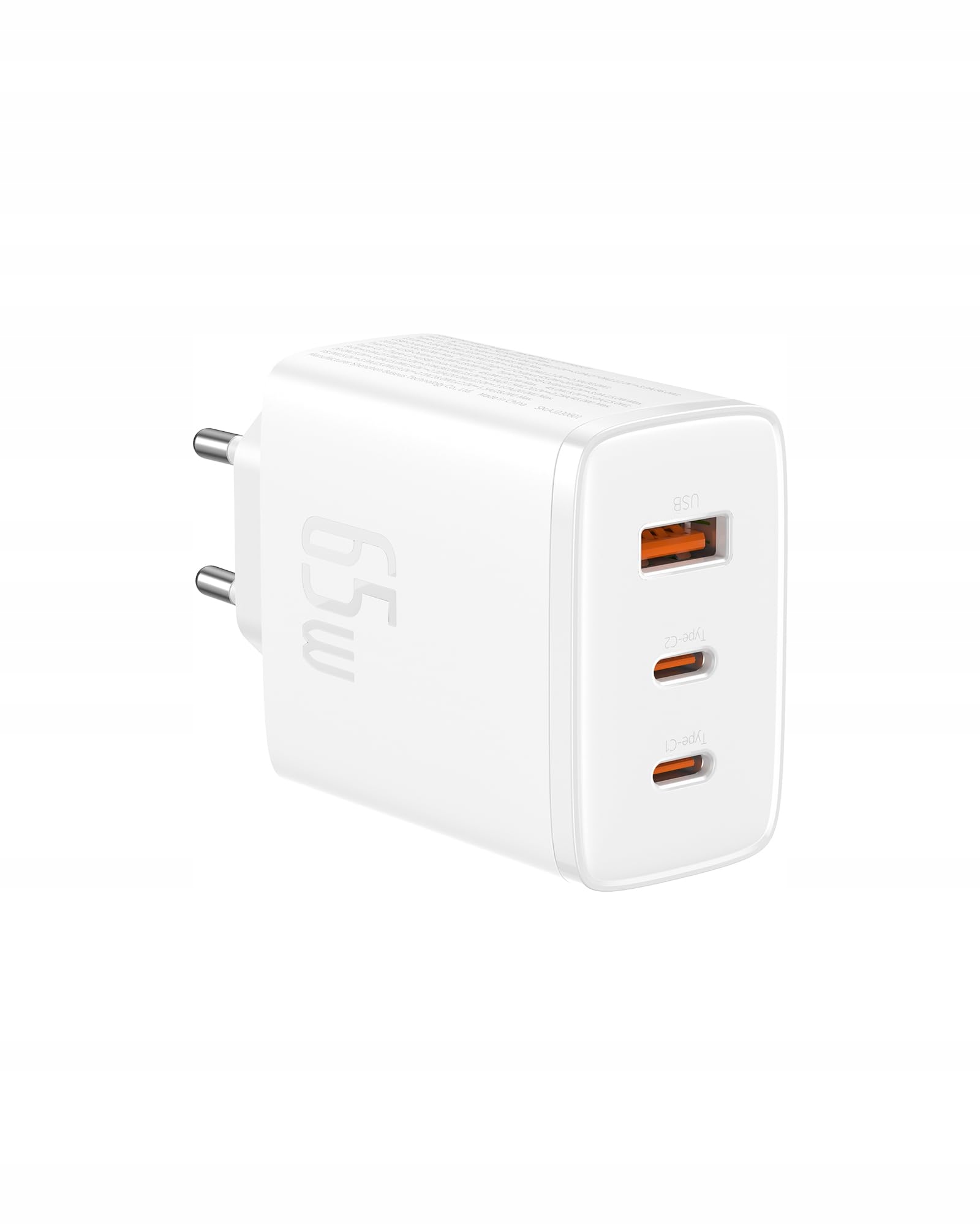 BASEUS Ładowarka USB C 65W 3-Port PD GaN Szybkie Ładowanie MacBook — miniatura 9