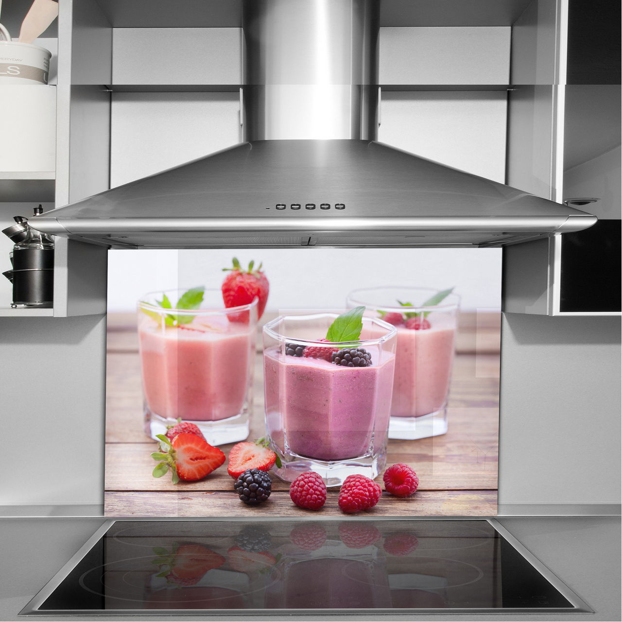 dekor szkło panel hartowany HD 90x65 truskawka Marka Follow The Glass