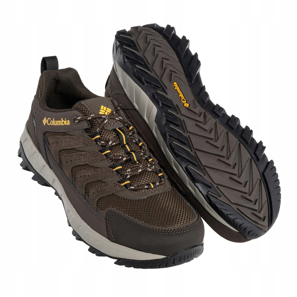 Trekové boty Columbia Strata Trail Low Cordovan/Golden Yellow 43